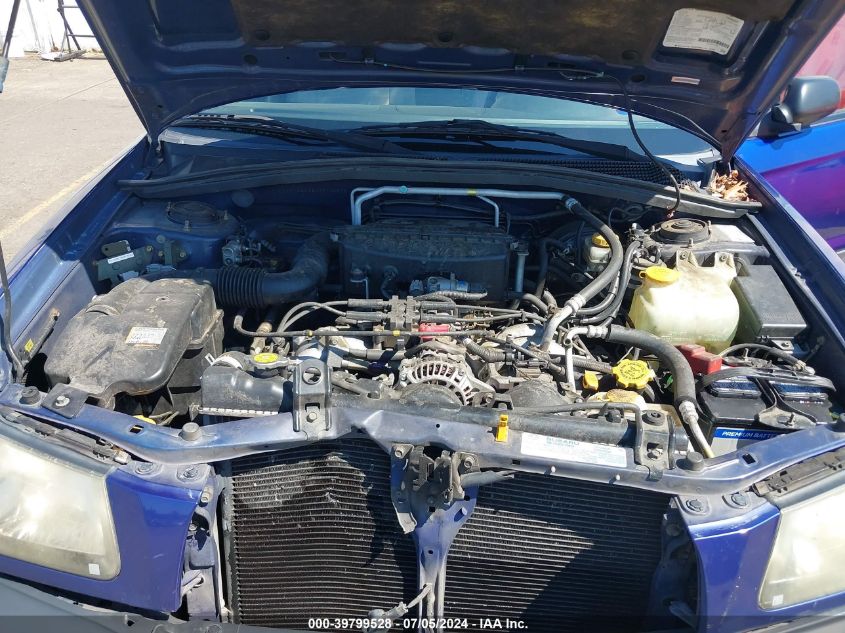 2003 Subaru Forester X VIN: JF1SG63623H770896 Lot: 39799528