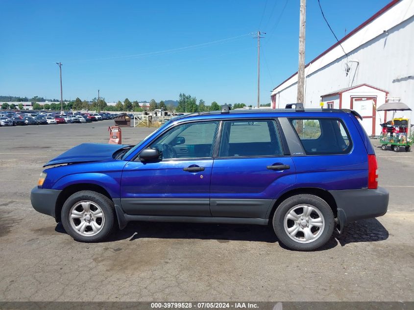 2003 Subaru Forester X VIN: JF1SG63623H770896 Lot: 39799528