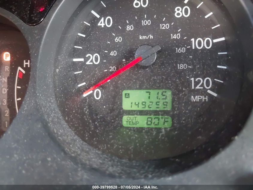 2003 Subaru Forester X VIN: JF1SG63623H770896 Lot: 39799528