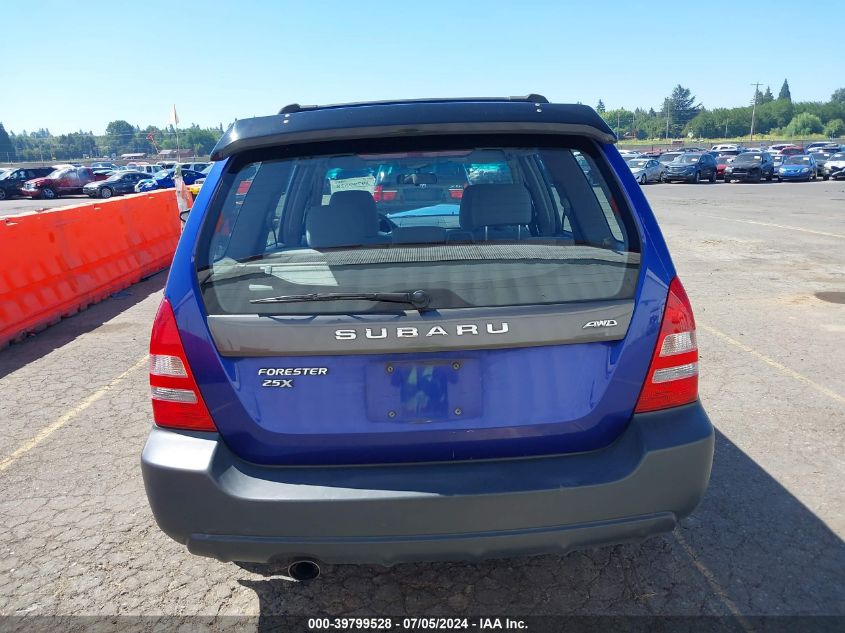 2003 Subaru Forester X VIN: JF1SG63623H770896 Lot: 39799528