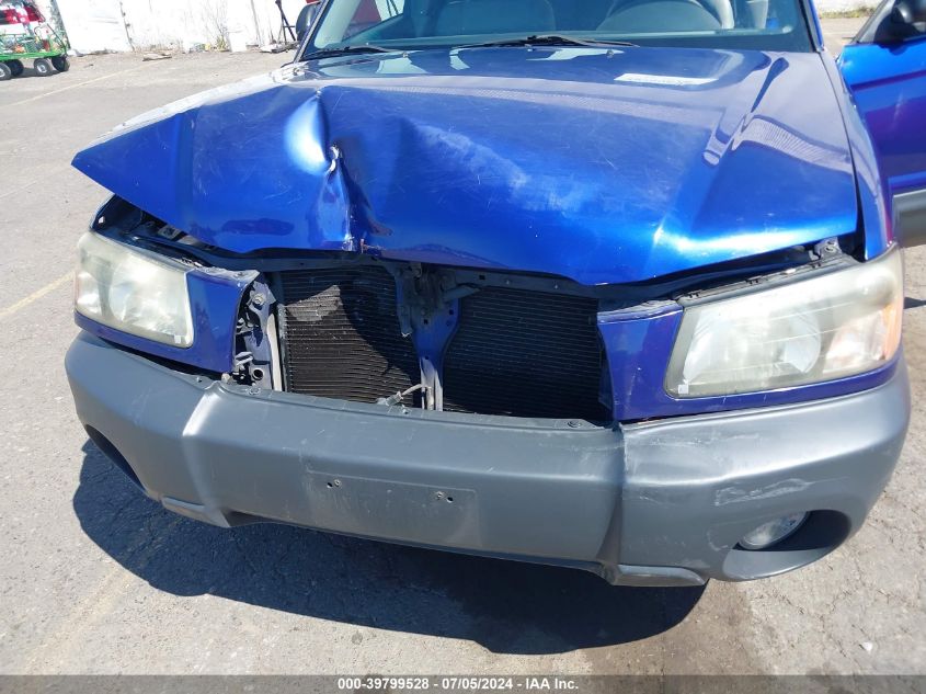 2003 Subaru Forester X VIN: JF1SG63623H770896 Lot: 39799528