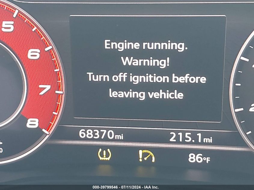 2018 Audi S5 3.0T Premium Plus VIN: WAUP4AF51JA002151 Lot: 39799546