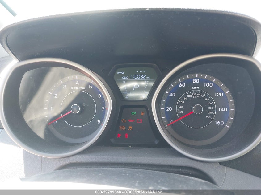 2013 Hyundai Elantra Gs VIN: KMHDH6AE8DU019929 Lot: 39799548