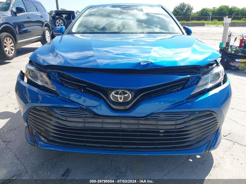 2019 Toyota Camry Le VIN: 4T1B11HK2KU236447 Lot: 39799554