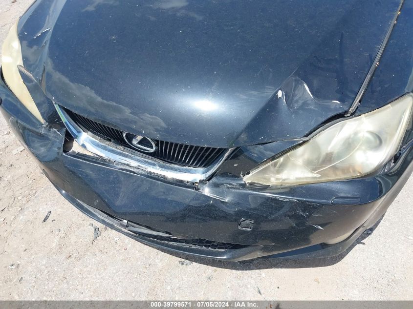 2008 Lexus Is 350 VIN: JTHBE262185018907 Lot: 39799571