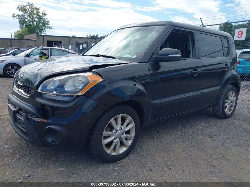 2013 Kia Soul + VIN: KNDJT2A60D7608771 Lot: 39799582