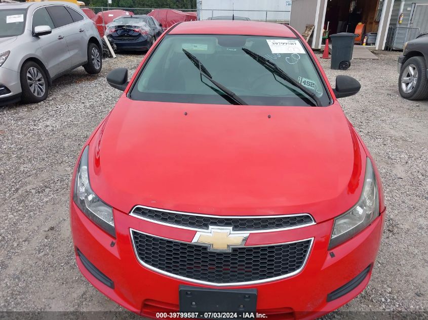 2014 Chevrolet Cruze Ls Auto VIN: 1G1PA5SH9E7166844 Lot: 39799587