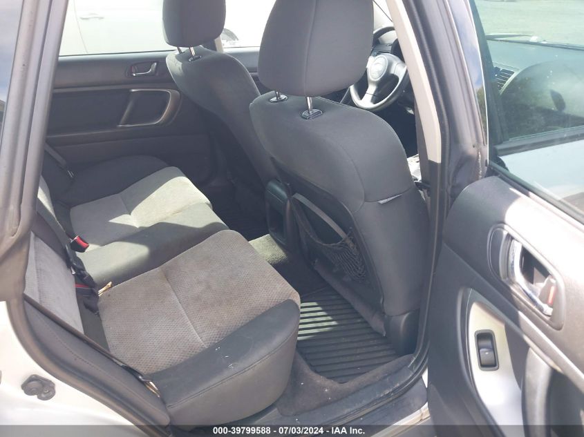 2006 Subaru Outback 2.5I VIN: 4S4BP61C767334697 Lot: 39799588