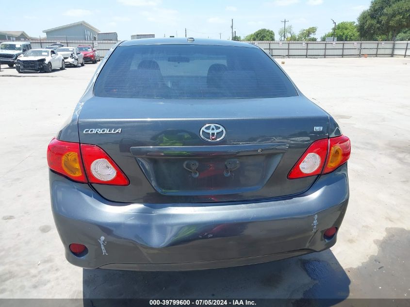 2010 Toyota Corolla Le VIN: 1NXBU4EE8AZ325378 Lot: 39799600