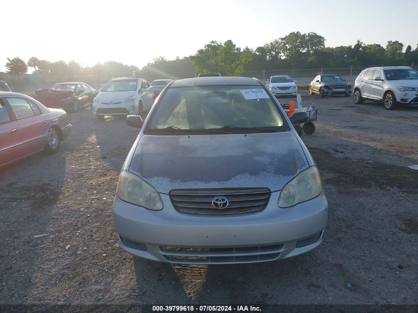 2003 Toyota Corolla Ce VIN: 1NXBR32EX3Z037705 Lot: 39799618