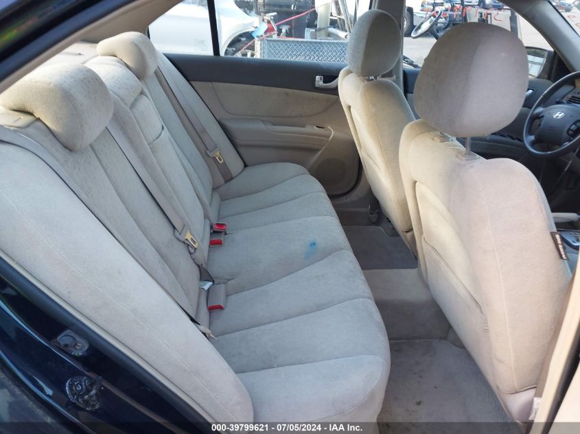 2006 Hyundai Sonata Gls V6/Lx V6 VIN: 5NPEU46F56H033195 Lot: 39799621