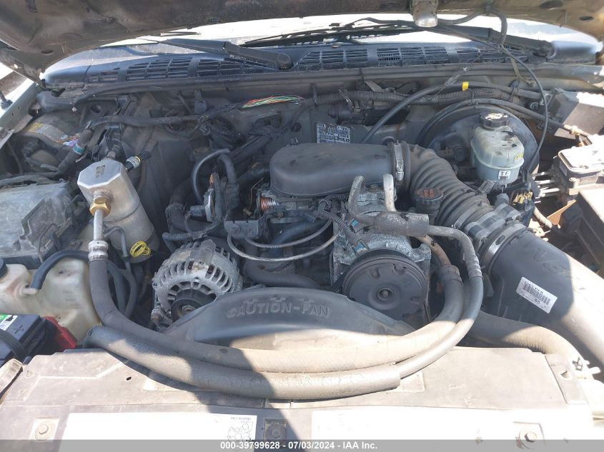 2002 Chevrolet Blazer Ls VIN: 1GNCS13W92K153066 Lot: 39799628