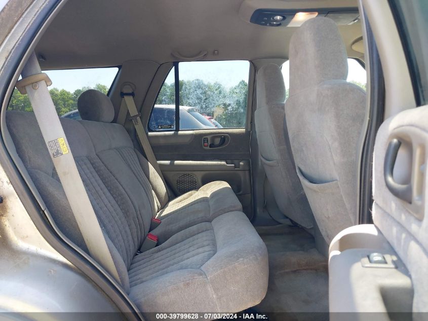 2002 Chevrolet Blazer Ls VIN: 1GNCS13W92K153066 Lot: 39799628