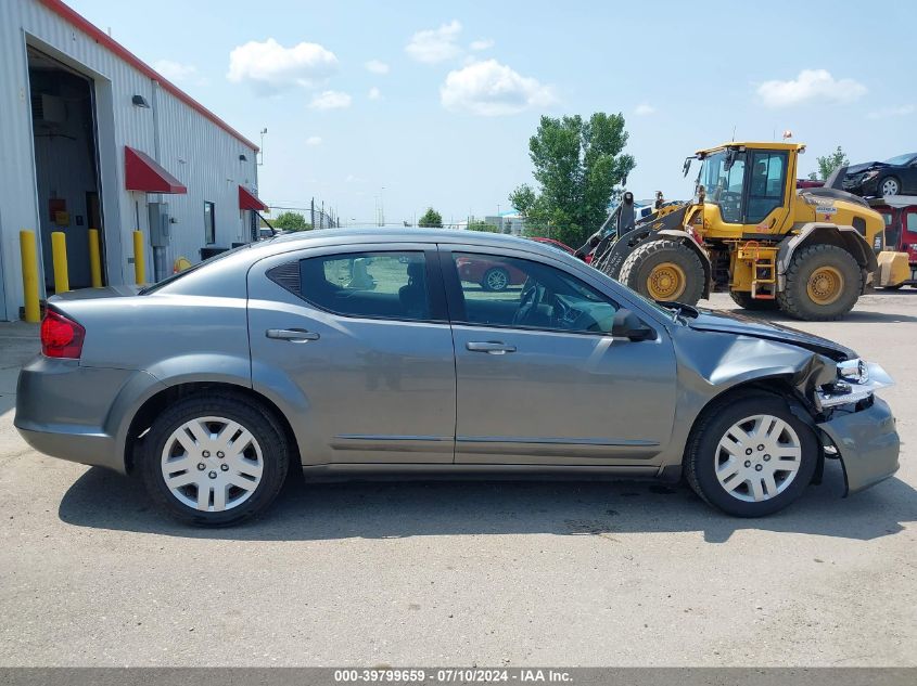 2012 Dodge Avenger Se VIN: 1C3CDZAB6CN323048 Lot: 39799659