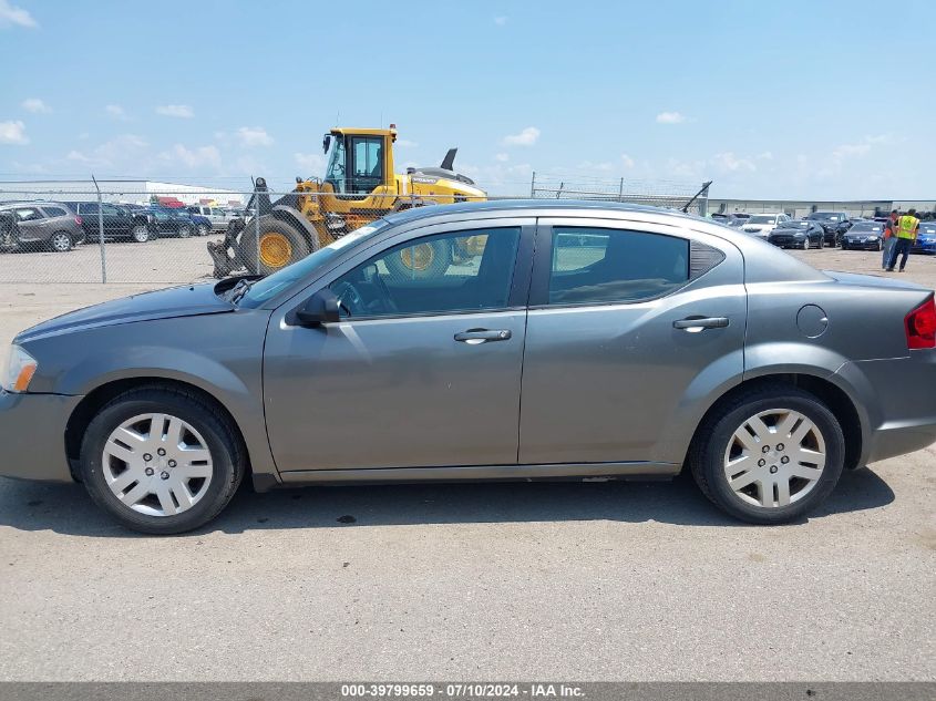 2012 Dodge Avenger Se VIN: 1C3CDZAB6CN323048 Lot: 39799659