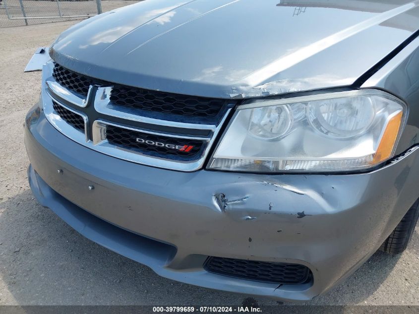 2012 Dodge Avenger Se VIN: 1C3CDZAB6CN323048 Lot: 39799659