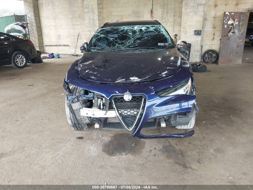 2018 Alfa Romeo Stelvio Ti Sport Awd VIN: ZASFAKNN6J7C07483 Lot: 39799667