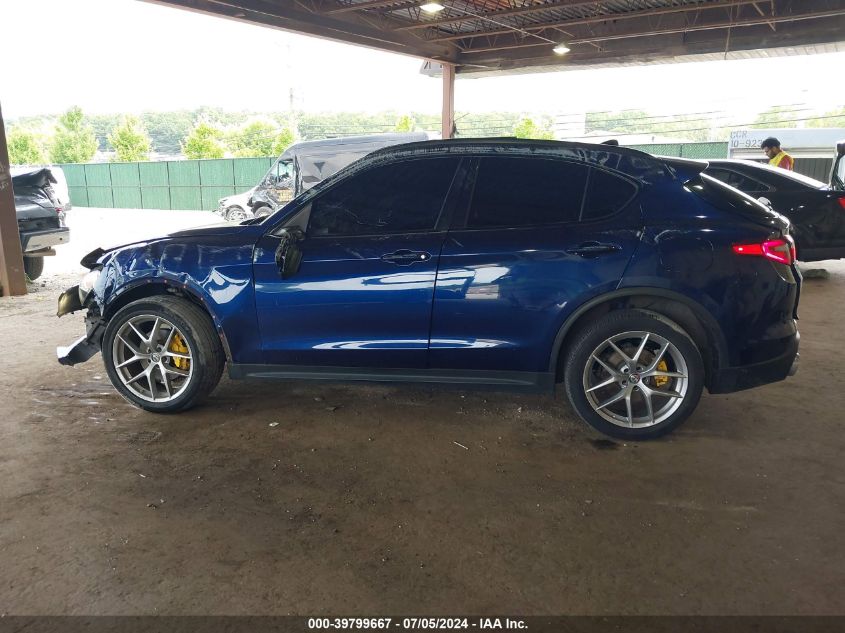 2018 Alfa Romeo Stelvio Ti Sport Awd VIN: ZASFAKNN6J7C07483 Lot: 39799667