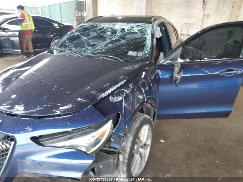 2018 Alfa Romeo Stelvio Ti Sport Awd VIN: ZASFAKNN6J7C07483 Lot: 39799667