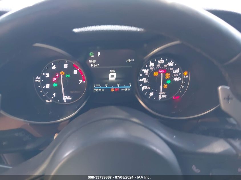 2018 Alfa Romeo Stelvio Ti Sport Awd VIN: ZASFAKNN6J7C07483 Lot: 39799667