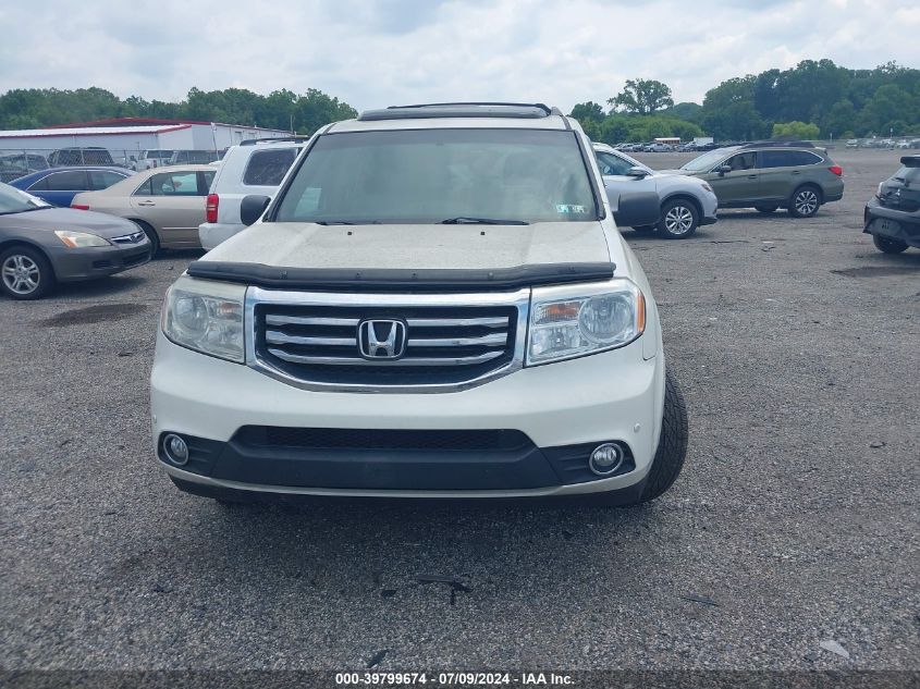 2014 Honda Pilot Touring VIN: 5FNYF4H93EB036656 Lot: 39799674