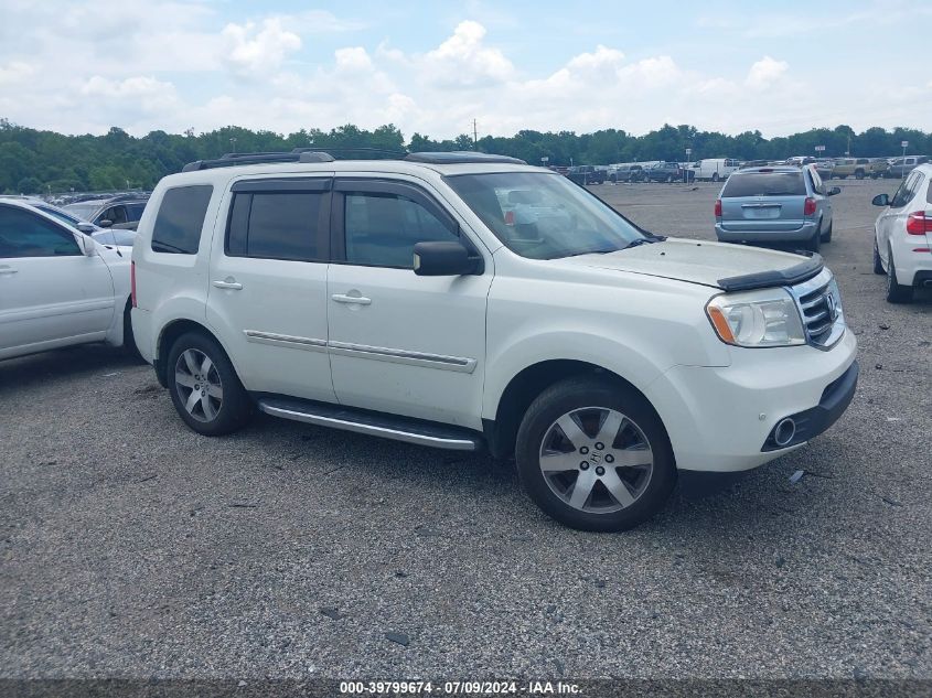 2014 Honda Pilot Touring VIN: 5FNYF4H93EB036656 Lot: 39799674