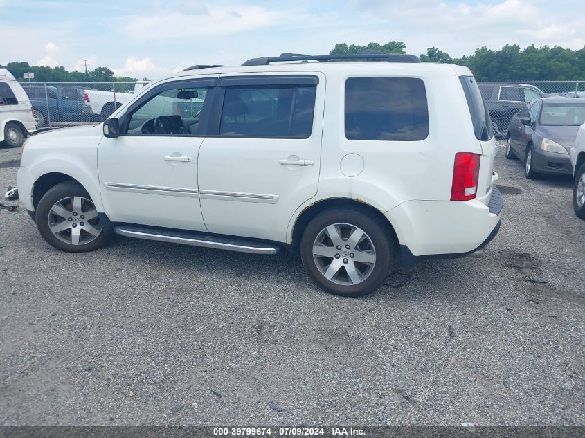 2014 Honda Pilot Touring VIN: 5FNYF4H93EB036656 Lot: 39799674