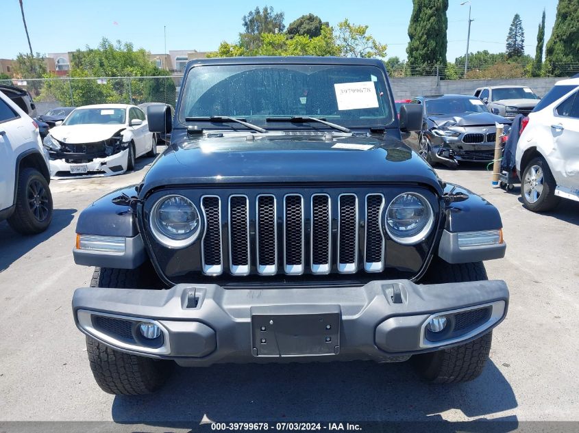 2019 Jeep Wrangler Unlimited Sahara 4X4 VIN: 1C4HJXEG5KW506499 Lot: 39799678