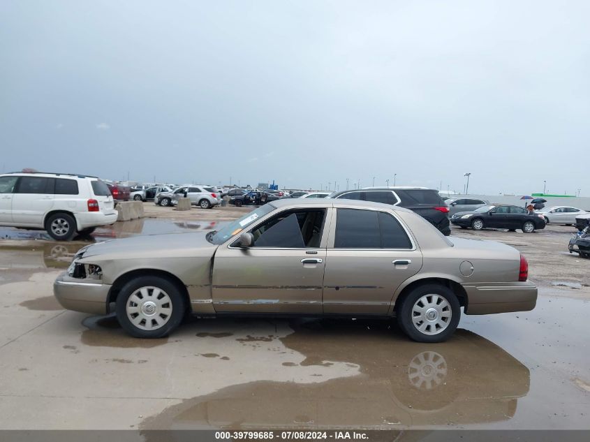 2005 Mercury Grand Marquis Ls/Lse VIN: 2MEFM75W45X637128 Lot: 39799685