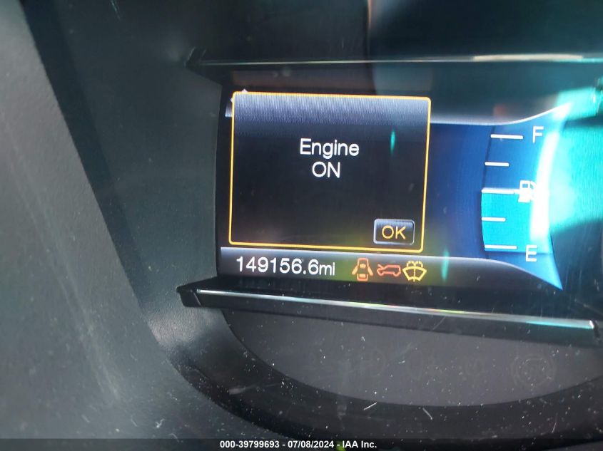 2016 Ford Explorer Limited VIN: 1FM5K7F87GGB69449 Lot: 39799693