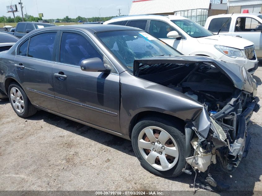 2008 Kia Optima Lx VIN: KNAGE123485265285 Lot: 39799708