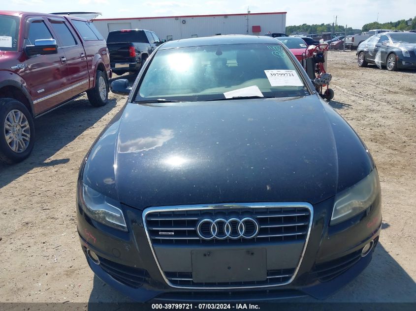 2012 Audi A4 2.0T Premium VIN: WAUFFAFL8CN015589 Lot: 39799721