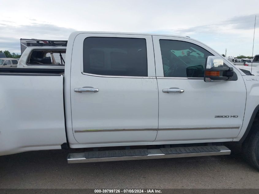 2018 GMC Sierra 3500Hd Slt VIN: 1GT42XCY2JF166315 Lot: 39799726