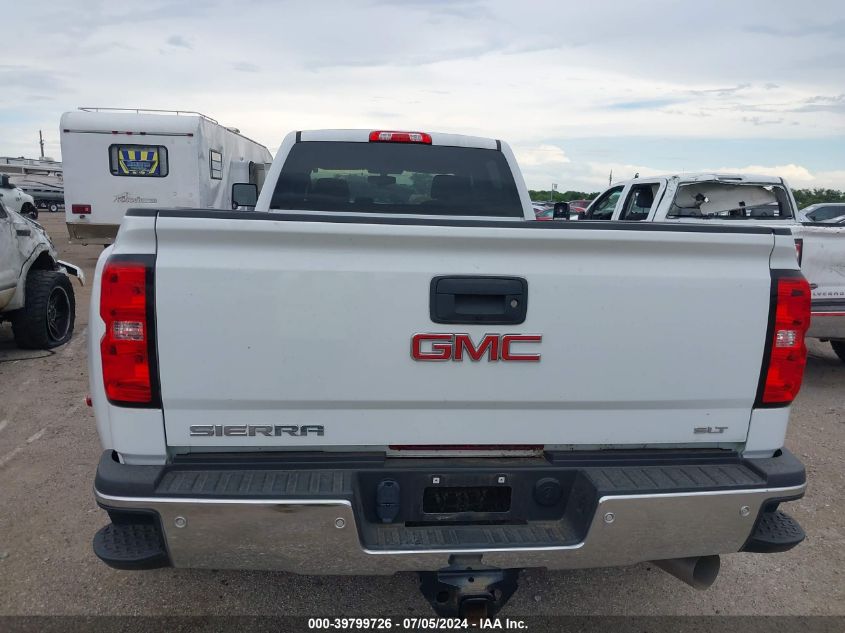 2018 GMC Sierra 3500Hd Slt VIN: 1GT42XCY2JF166315 Lot: 39799726