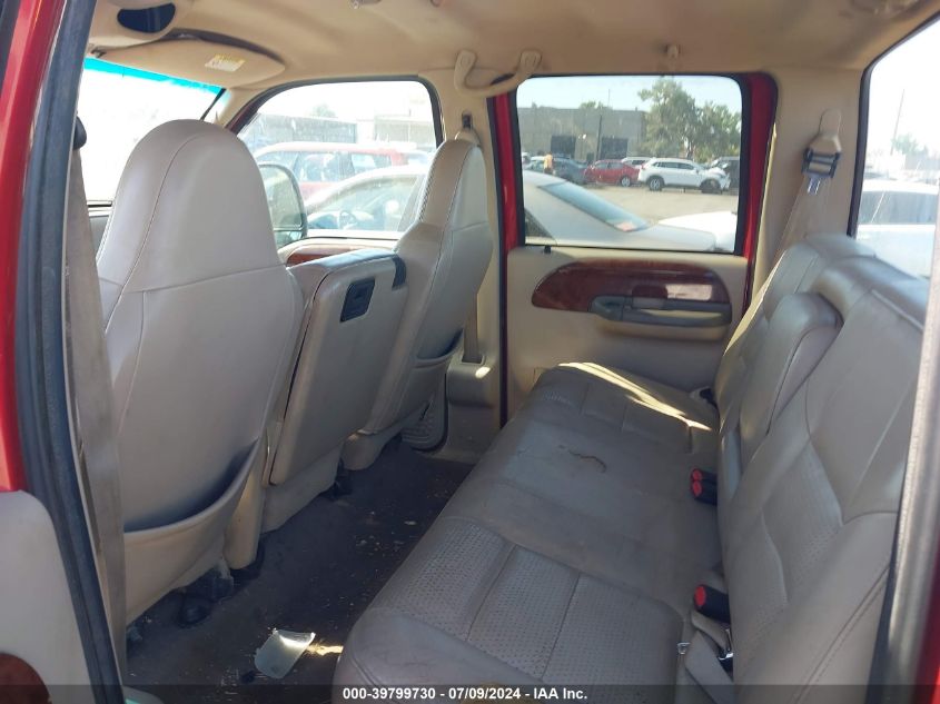 2001 Ford F-350 Lariat/Xl/Xlt VIN: 1FTWW32F11EA46596 Lot: 39799730