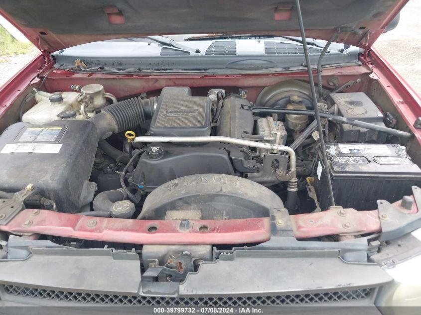 2003 Chevrolet Trailblazer Lt VIN: 1GNDS13S432404935 Lot: 39799732