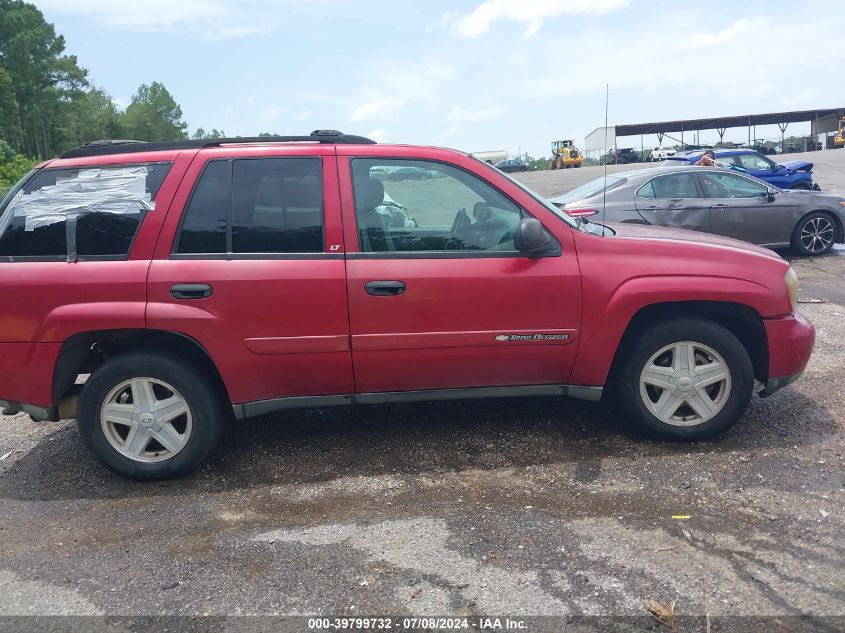 2003 Chevrolet Trailblazer Lt VIN: 1GNDS13S432404935 Lot: 39799732