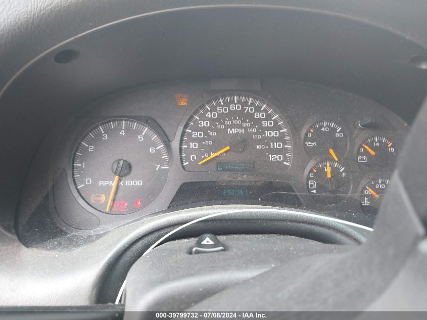 2003 Chevrolet Trailblazer Lt VIN: 1GNDS13S432404935 Lot: 39799732