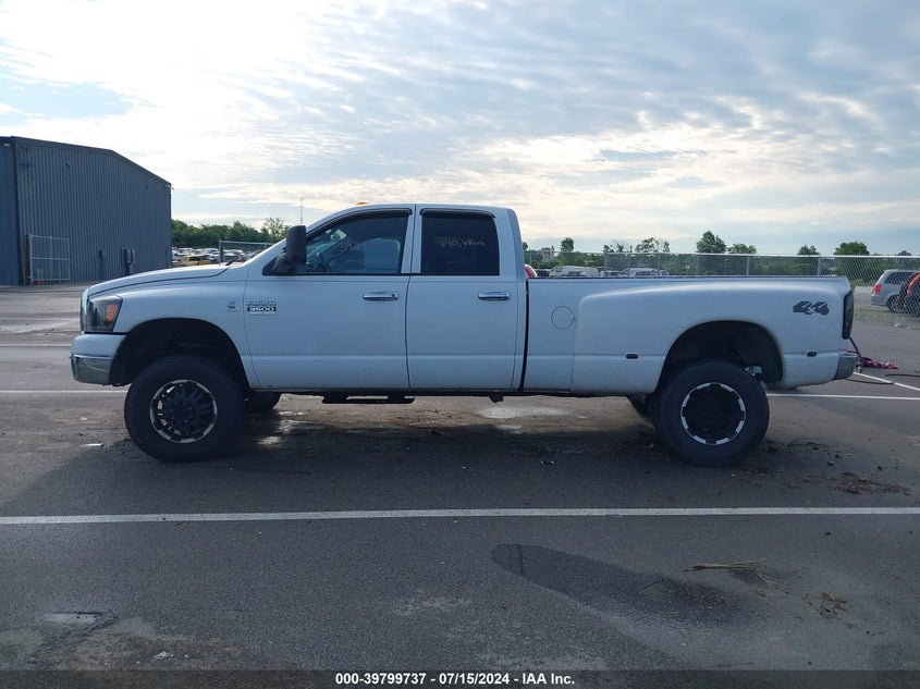 2008 Dodge Ram 3500 Slt VIN: 3D7MX48A38G226452 Lot: 39799737