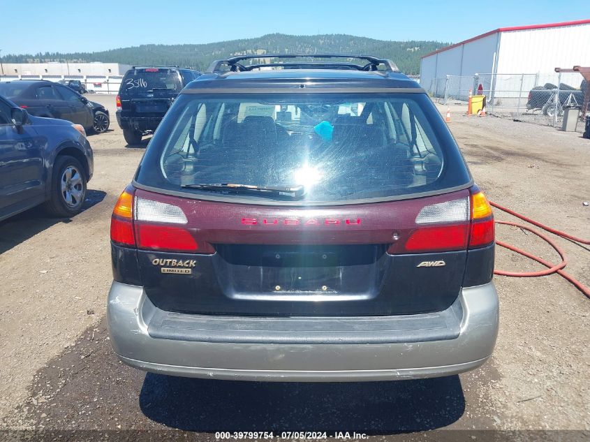 2003 Subaru Outback Limited VIN: 4S3BH686737612351 Lot: 39799754