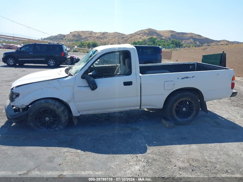 2002 Toyota Tacoma VIN: 5TENL42N62Z010483 Lot: 39799759
