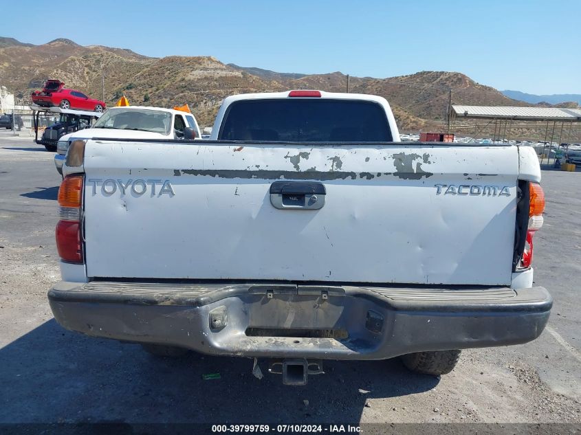 2002 Toyota Tacoma VIN: 5TENL42N62Z010483 Lot: 39799759