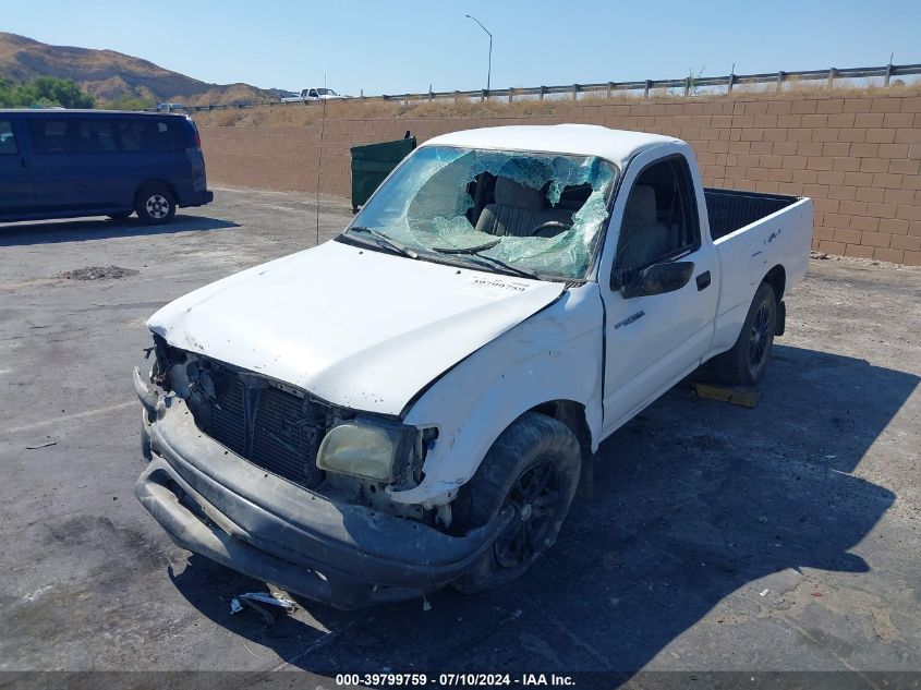 2002 Toyota Tacoma VIN: 5TENL42N62Z010483 Lot: 39799759