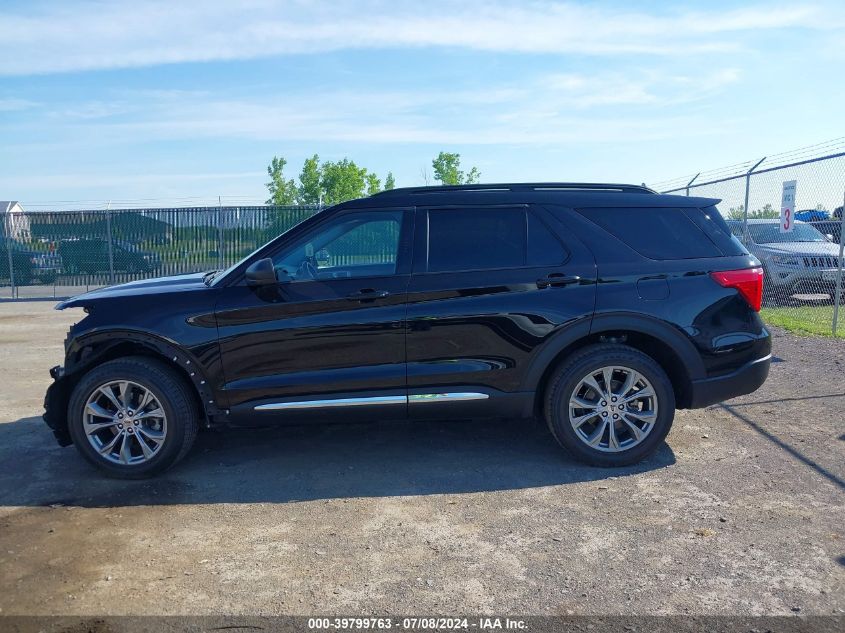 2022 Ford Explorer Xlt VIN: 1FMSK8DH1NGB23785 Lot: 39799763