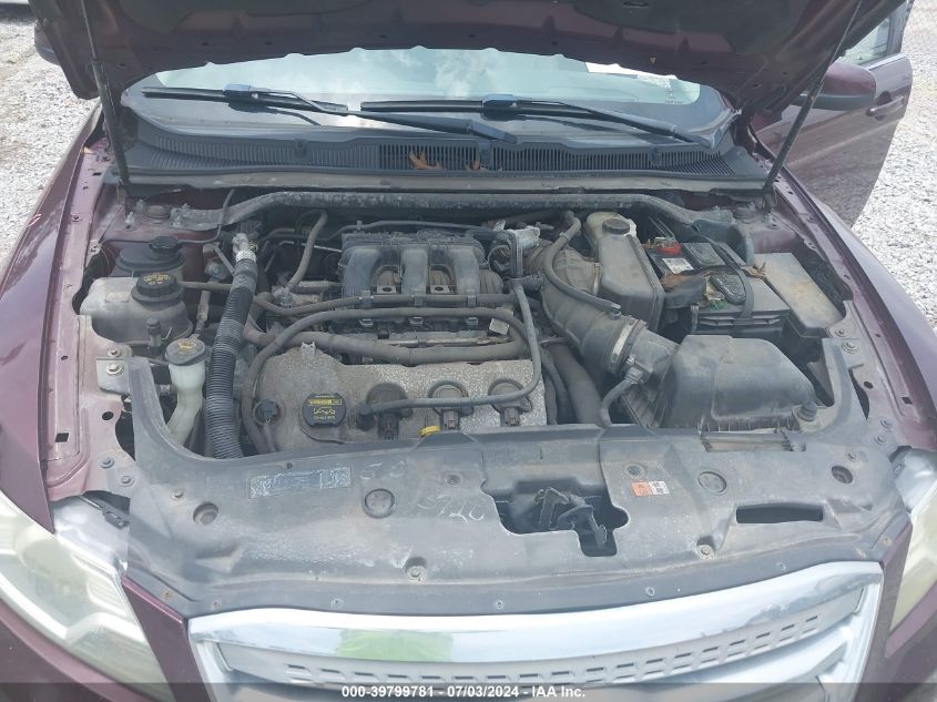 2011 Ford Taurus Sel VIN: 1FAHP2EW3BG114551 Lot: 39799781