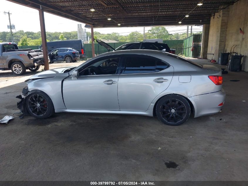 2007 Lexus Is 250 VIN: JTHCK262072013470 Lot: 39799792