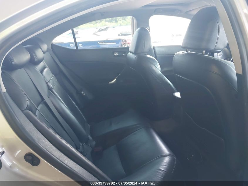 2007 Lexus Is 250 VIN: JTHCK262072013470 Lot: 39799792