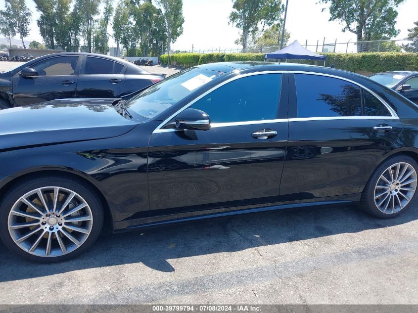 2015 Mercedes-Benz S 550 VIN: WDDUG8CB6FA137011 Lot: 39799794