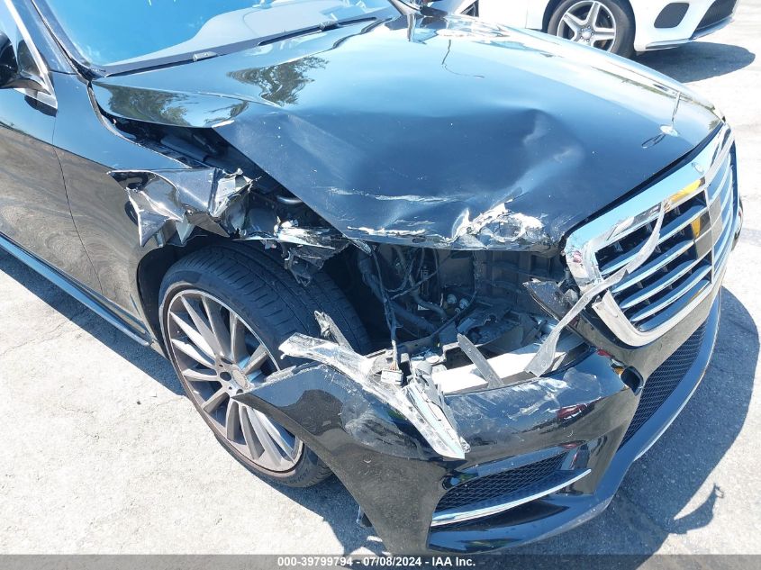 2015 Mercedes-Benz S 550 VIN: WDDUG8CB6FA137011 Lot: 39799794