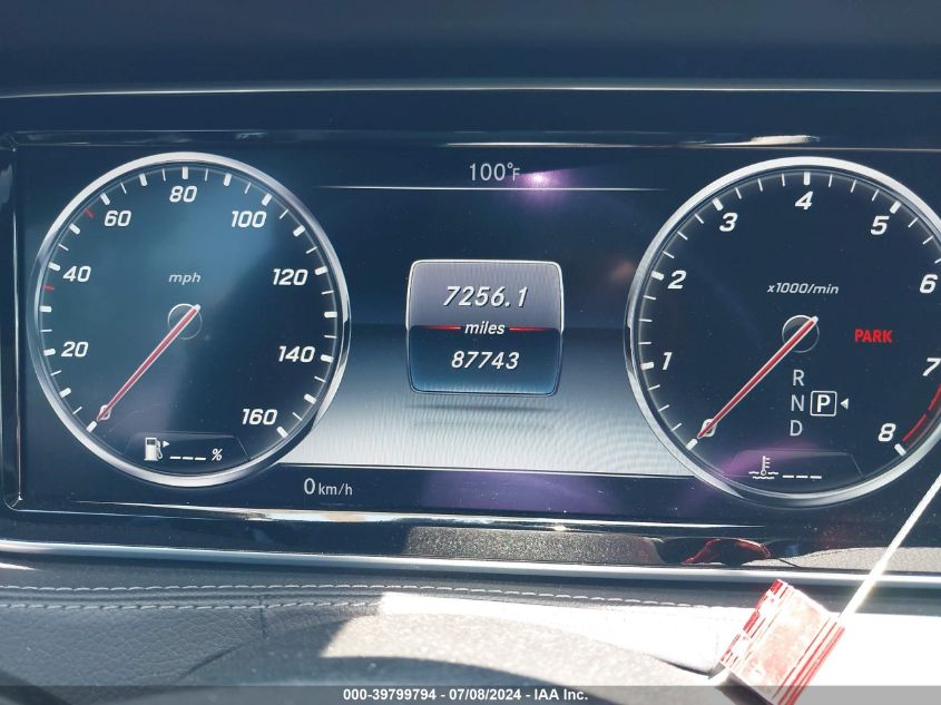 2015 Mercedes-Benz S 550 VIN: WDDUG8CB6FA137011 Lot: 39799794